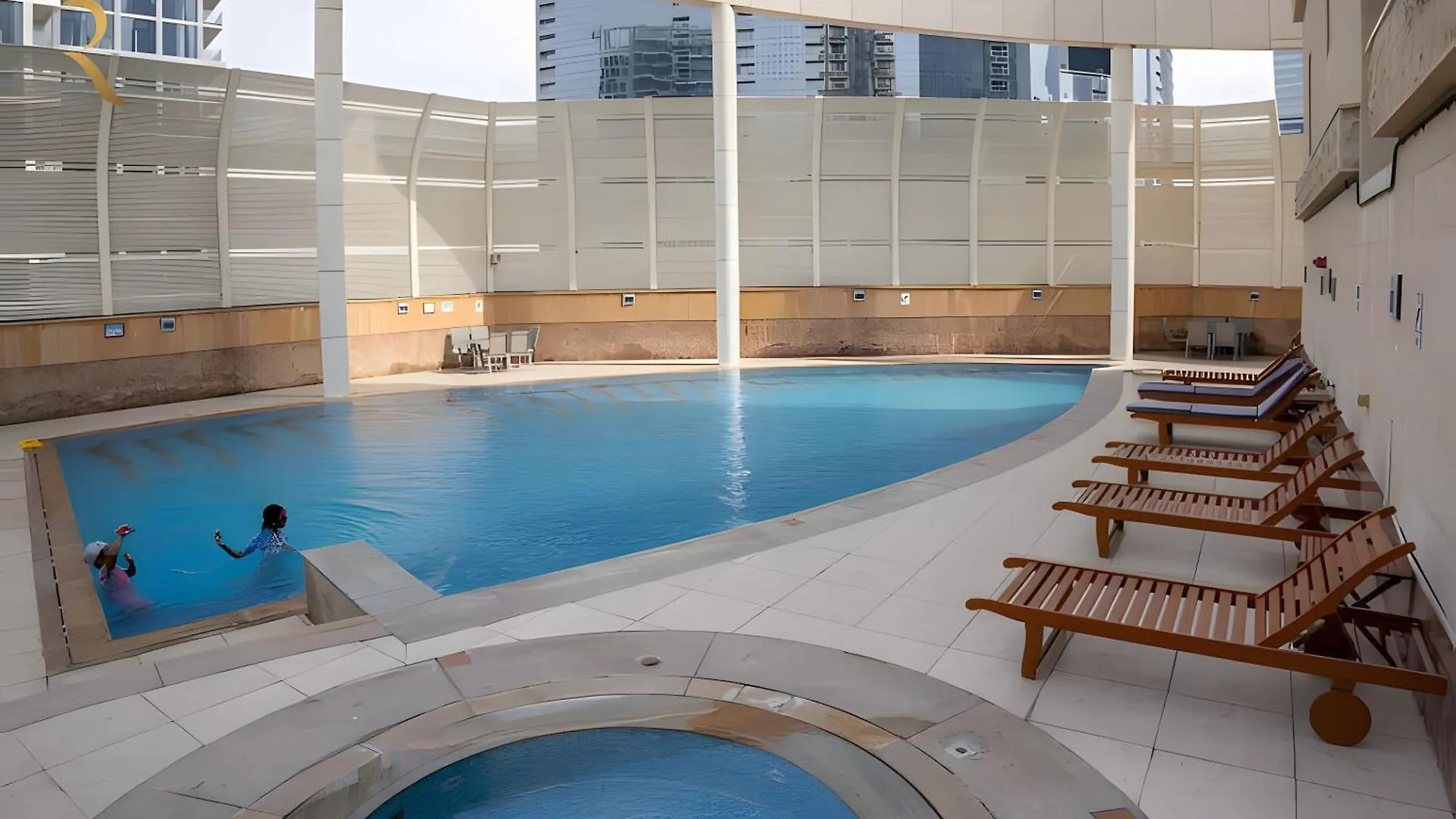 Relaxing 1Br Retreat With Pool In Mangrove Al Reem Apartment Abu Dhabi