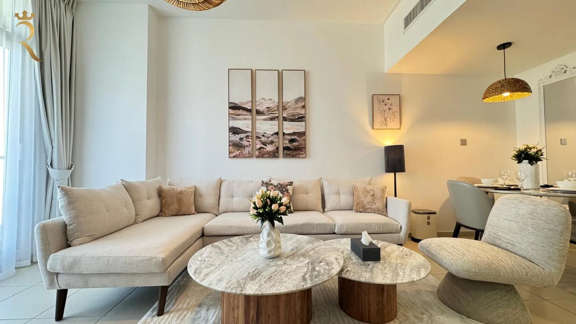 Апартаменты Relaxing 1Br Retreat With Pool In Mangrove Al Reem Абу-Даби 0*,