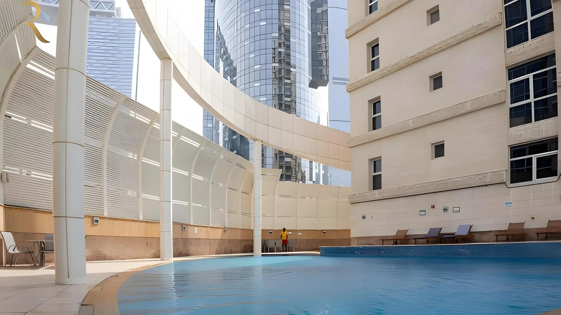 Апартаменты Relaxing 1Br Retreat With Pool In Mangrove Al Reem Абу-Даби ОАЭ