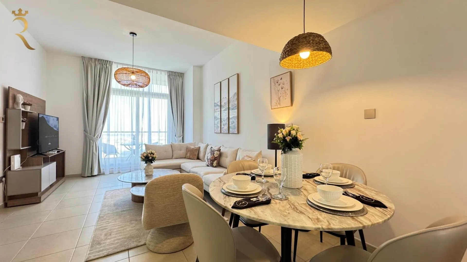 Relaxing 1Br Retreat With Pool In Mangrove Al Reem Apartment Abu Dhabi